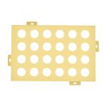Office Building Custom Aluminum Perforated Sheet , Facade Ceiling Aluminum