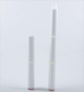 Quality Water Treatment 1μm 20&quot; Pleated Polypropylene Filter Cartridge wholesale