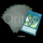 61x88mm Small Size Inner Card Sleeves PVC Free Clear Pp For Vanguard SGS