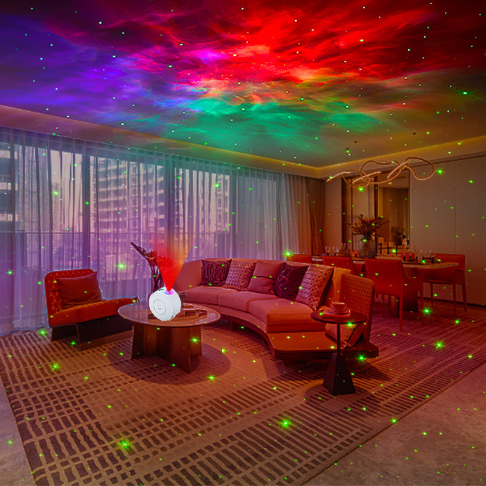 Christmas ABS Smart Star Projector WiFi 2.4G Multifunctional For Girls Boys