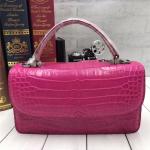 Authentic Crocodile Belly Skin Lady Small Purse Female CHIC Handbag Genuine