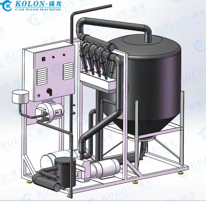 KOLON Advanced 60gpm Wastewater Treatment System For Car Washer