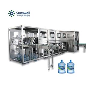 Quality High Accuracy 5 Gallon Pure Water Production Line Pure Water 20L Washing Filliing Capping 3 In 1 Monoblock wholesale