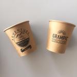 Craft Paper Cups Kraft Ripple Cups