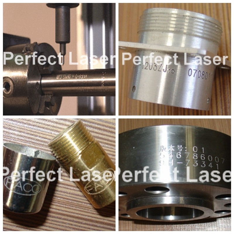 Round Cylinder Rotary Dot Peen Marking Machine / Metal Engraving Machine