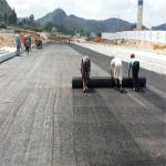 30KN-200KN Fiberglass Grid Geogrid Made in Affordable for Railway Ground