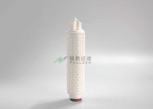 Quality Bottled Water Nylon Pleated Filter Cartridge 0.1 Micron FDA Certificate wholesale