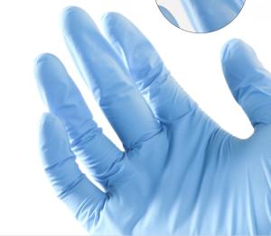 Quality Powder Free Wholesale Blue Medical Nitrile Gloves With High Quality Disposable NItrile gloves wholesale