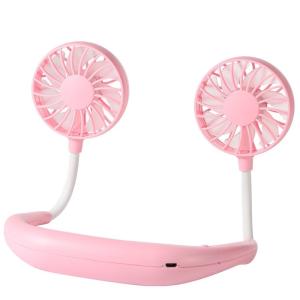 Quality Rechargeable Portable LED Hanging Neck Fan For Mountaineering wholesale