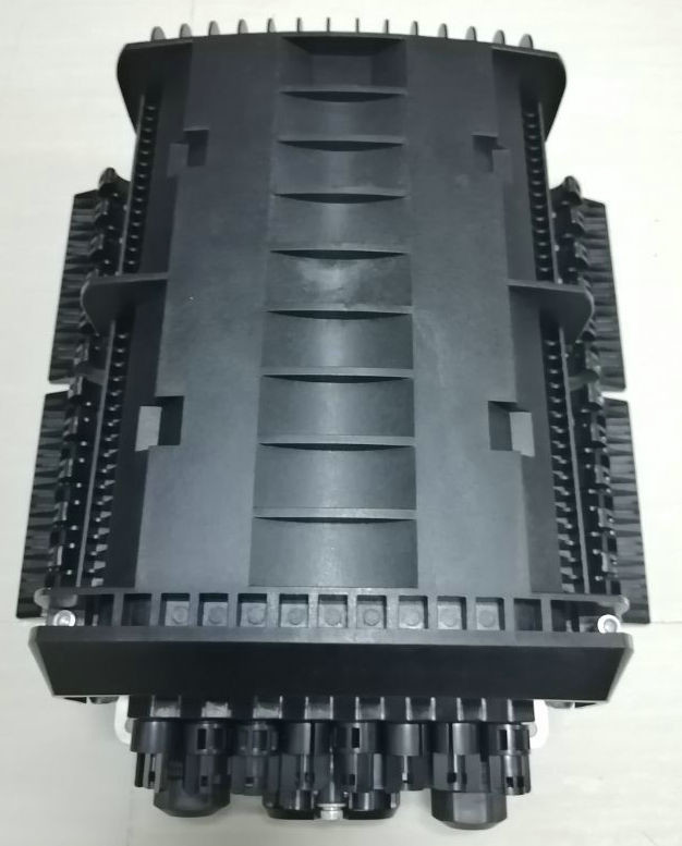 16 Cores Ftth Fiber Optic Termination Box Wall / Pole Mount IP68 Waterproof