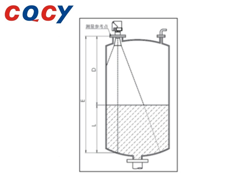 MPS3000 Series Pulse Radar Level Meter 150℃ Process Temperature Algorithmic Intelligence)
