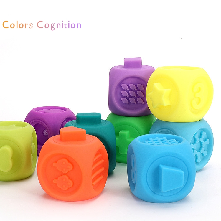 Full Support OEM/ODM PVC Puzzle Toy Animal Number Geometry Cognition Colorful Soft Building Blocks for Early Education