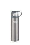 stainless steel thermos flask with cups
