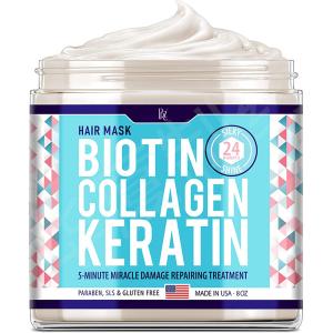 Quality OEM Nourishing Hair Mask Infused With Biotin Collagen Keratin wholesale