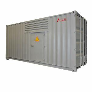Quality Water Cooled Super Quiet Diesel Generator Canopy Type 800kW Soundproof wholesale