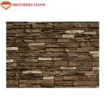 Solid Surface Laguna Faux Stone , Cappuccino Cluture Stone Panels