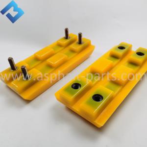 Quality W195 Milling Machine Rubber Track Pads 2411111 Yellow wholesale