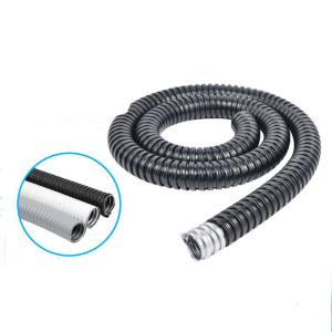Quality Electric Cable Wire Protection Flexible Metal Conduit With Activity Bending 10°-30° And Flange Connection wholesale