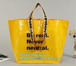 Eco Reusable Supermarket Grocery Promotion Shopping carrier, fabric tote cloth