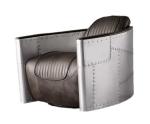 Aviation Leather Swivel Chair