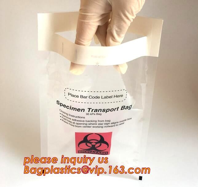 Custom printed LDPE medical Zip lockk pills medicine zipper resealable small plastic bag, medical grade clear plastic zipp
