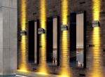 24W A Beam Of Light Doubl Head Wall Lights Outdoor Waterproof Courtyard Double