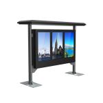 2000 Nits 4K UHD Digital Kiosks Touch Screen Public Signage Display
