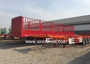 Quality Suspension Mechanical Fence Semi Trailer 53 Feet Bulk Cargo Semi Trailer wholesale