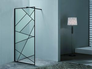 Quality 6mm 8mm Tempered Glass Shower Enclosure 3D Design wholesale