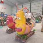 Durability Animatronic Dinosaur Ride CAD Drawing Coin Operated