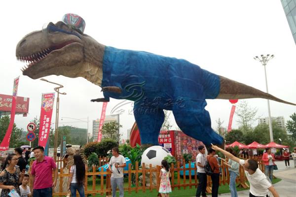 Handmade Realistic Animatronic Dinosaur , Life Size Tyrannosaurus Rex Dinosaur