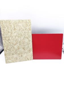 Quality DHPE Coating Wooden Finish ACP Panel , Fireproof Composite Interior Wall Panels wholesale