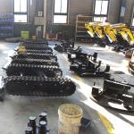 Flexible 1000kg Crawler 1T Mini Excavator 1200MM Track Length