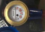Brass Housing Multi Jet Water Meter For Clean Water Utility Billing Dn20