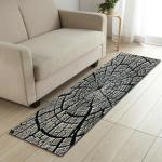 Wood Grain Absorbent Door Mat 40*120cm 60*180cm Bedroom Floor Carpets