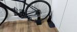 White Bicycle Floor Type Hub Mount Parking Stand Bike Storage Rack for Indoor