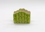 Green Asparagus Ceramic Napkin Holder Handmade Dolomite Tableware Room
