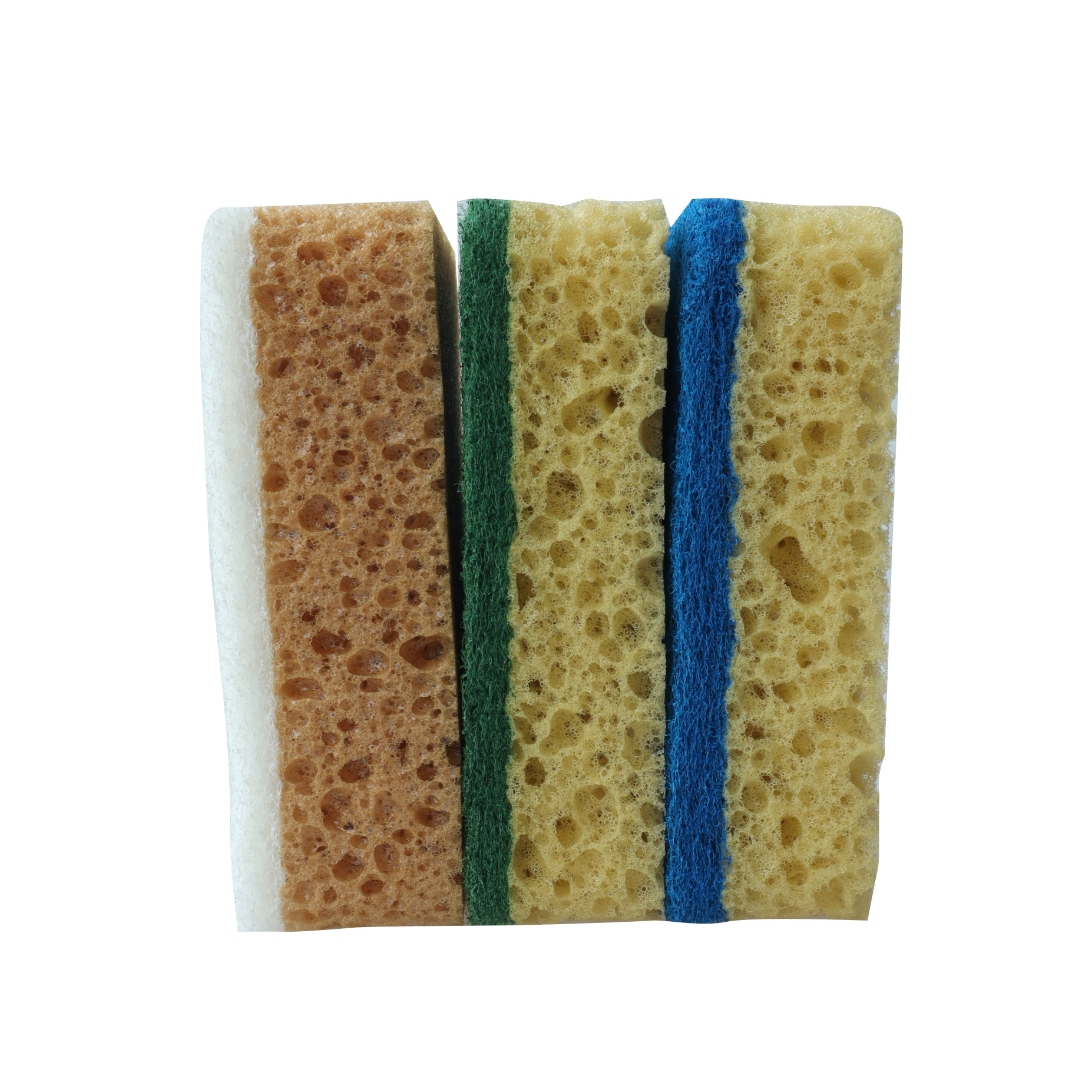 Customised Kitchen Cleaning Sponge Erosion Resistant Space Saving Easy Storage