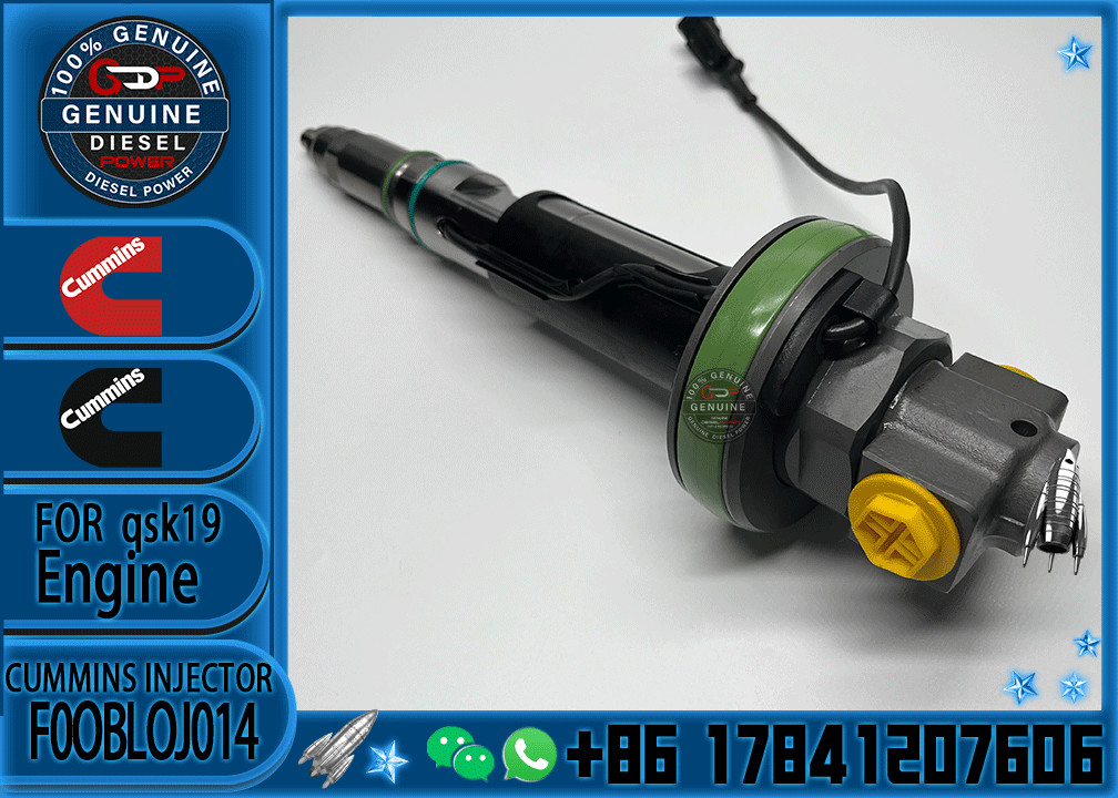 Remanufactured fuel injector F00L0J019 4964170 F0OBLOJ014 FOR Engine SK19 QSK38 QSK50 QSK60 F0OBJ00004 F0OBJOO001