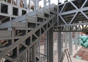 Quality EPS Sandwich Panel Prefabricated Steel Building Industrial Steel Framed Buildings wholesale