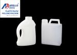 HDPE Auto Blow Moulding Machine , Blow Molding Equipment 10L Lubricant Oil Blue