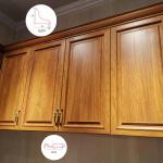 Foshan Manufacturer High Glossy Silver Polishing Aluminium Kitchen Cabinet