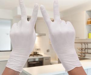 Quality Commercial Antistatic Latex Powder Free Examination Gloves For Cleanroom wholesale