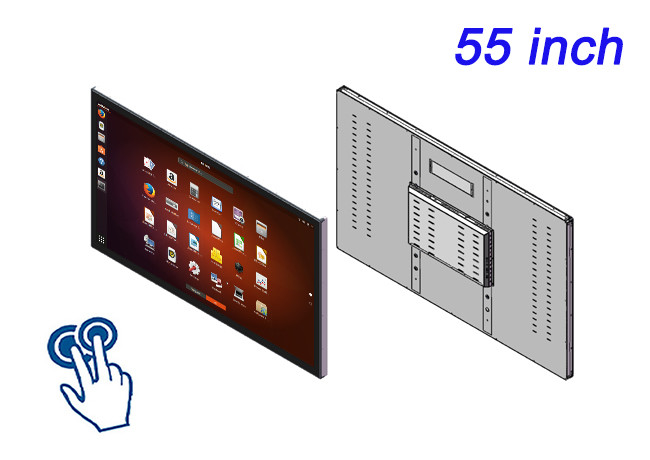 55-Inch Linux Touch Embedded Screen for High-End Retail Advertising, Command Centers, Museum Interfaces, and Immersive Gaming Solutions