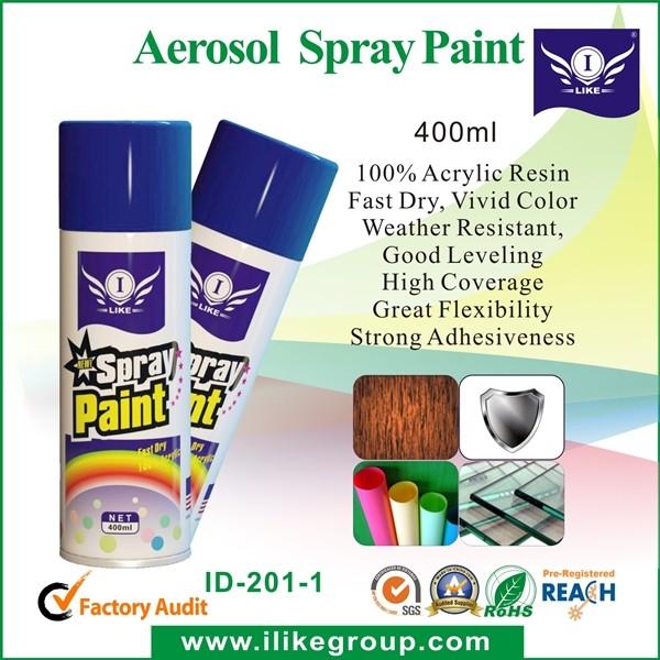 Weather Resistant Acrylic Spray Paint For Metal / Wood / Glass / Plastic