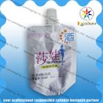 Aluminum Foil Spout Pouch Packaging , Soybean Bag
