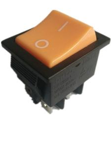 Quality 4 6 Pins Boat Rocker Switch Without light Black Color Button Switches wholesale