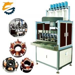 Quality Coil Winding Machine for Winding Cooling Fans and DC Brushless Motors Stators Magnetos wholesale
