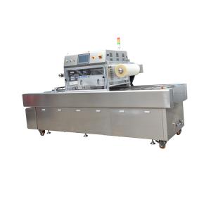 Quality Restaurant Food Vacuum Tray Sealing Machine MAP Filling Sealing Machine wholesale