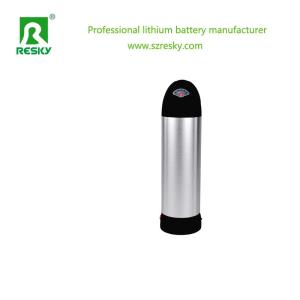 Quality 18650 Li-ion Battery Cell 36V 10.4ah 350W Storage Bottle Shape Lithium Battery Pack For E-bike wholesale